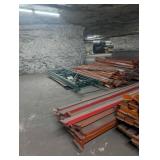 Industrial Pallet Racking- splitting into 8 lots 4 shelves per lot fcfs - likely more available