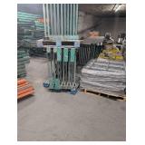 Industrial Pallet Racking- splitting into 8 lots 4 shelves per lot fcfs - likely more available