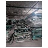 Industrial Pallet Racking- splitting into 8 lots 4 shelves per lot fcfs - likely more available