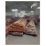 Industrial Pallet Racking- splitting into 8 lots 4 shelves per lot fcfs - likely more available