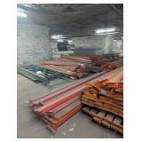 Industrial Pallet Racking- splitting into 8 lots 4 shelves per lot fcfs - likely more available