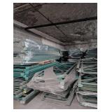 Industrial Pallet Racking- splitting into 8 lots 4 shelves per lot fcfs - likely more available