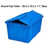 Industrial Plastic Storage Containers - Brand New 2 Per Lot