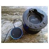 AVX Echo Dot Speaker Dock with Built-in Battery with Amazon AVX Echo Dot Speaker Dock with Built-in Battery with Amazon