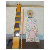 Laura Ashley Floral Picture Frame Mat Set+1 0val 12inch crystal photo frame ++ 1 small ski frame from steamboat Laura Ashley Floral Picture Frame Mat Set+1 0val 12inch crystal photo frame ++ 1 small ski frame from steamboat