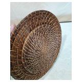 Glass Jars with Rope Handle and Woven Placemats Set old bottle Glass Jars with Rope Handle and Woven Placemats Set old bottle