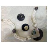 Mixed Fashion Jewelry Lot with Pearl Charm Bracelet Mixed Fashion Jewelry Lot with Pearl Charm Bracelet