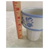 Pfaltzgraff Blue Yorktowne Ice Cream Cups Pfaltzgraff Blue Yorktowne Ice Cream Cups