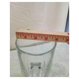 Clear Glass Beer Mugs Set Clear Glass Beer Mugs Set