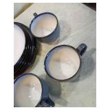 Sango Nova Blue Dinnerware Set Sango Nova Blue Dinnerware Set