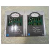 Trim A Home 100 LED Multi-Color Icicle Light Set Trim A Home 100 LED Multi-Color Icicle Light Set