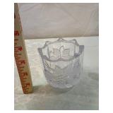 Crystal Glass Collection - Dove and Floral Votive Set Crystal Glass Collection - Dove and Floral Votive Set