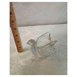 Crystal Glass Collection - Dove and Floral Votive Set Crystal Glass Collection - Dove and Floral Votive Set