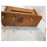 Wooden Wall Mount Mail and Key Holder Wooden Wall Mount Mail and Key Holder