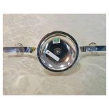 Double-Arm Silver color Plated Candelabra from hobby lobby Double-Arm Silver color Plated Candelabra from hobby lobby