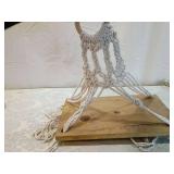Handcrafted Macramé Wood Wall Hanging Handcrafted Macramé Wood Wall Hanging