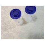 Tupperware salt and pepper shakers Tupperware salt and pepper shakers