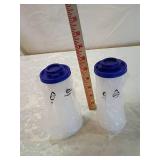 Tupperware salt and pepper shakers Tupperware salt and pepper shakers