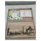 London Landmarks Wooden Storage Box London Landmarks Wooden Storage Box
