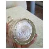 Glass Storage Set with Chrome Lid Glass Storage Set with Chrome Lid