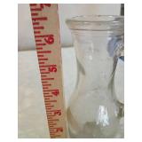 Glass Storage Set with Chrome Lid Glass Storage Set with Chrome Lid