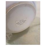 White Ceramic Floral Table Lamp White Ceramic Floral Table Lamp