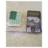 Double-Six Dominoes Set - 28 Color Dot Pieces Double-Six Dominoes Set - 28 Color Dot Pieces