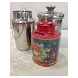 New Design Country Scene Cookie Tin New Design Country Scene Cookie Tin