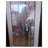 Longo New York Street Scene Art Print Longo New York Street Scene Art Print