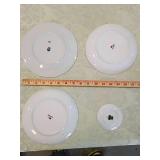 Stonegate Bavaria Floral Plates Set 4 plates all misc Stonegate Bavaria Floral Plates Set 4 plates all misc