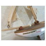 Endeavour I Model Sailboat Endeavour I Model Sailboat