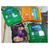 Fit Right Adult Briefs Multi-Pack 4 partial packs Fit Right Adult Briefs Multi-Pack 4 partial packs