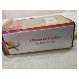 A Widow for One Year by John Irving - 17 Cassette Audiobook Set and Pat Condroy \'Beach Music\' A Widow for One Year by John Irving - 17 Cassette Audiobook Set and Pat Condroy \'Beach Music\'