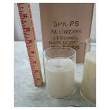 Remote Control LED Flameless Candles Set of 3 Remote Control LED Flameless Candles Set of 3