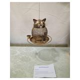 Decorative Metal Cat Bird Feeder Decorative Metal Cat Bird Feeder