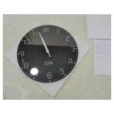 Modern XNM Black Wall Clock Modern XNM Black Wall Clock