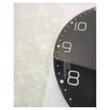 Modern XNM Black Wall Clock Modern XNM Black Wall Clock