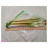 Gold Metallic Curtain Rod Set Gold Metallic Curtain Rod Set