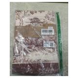 Holy Jouy Brown Square Tablecloth Holy Jouy Brown Square Tablecloth