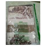 Holy Jouy Brown Square Tablecloth Holy Jouy Brown Square Tablecloth