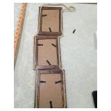 Rustic Wood 4x6 Triple Wall Hanging Picture Frames Rustic Wood 4x6 Triple Wall Hanging Picture Frames