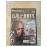 Call of Duty: Finest Hour & Call of Duty 2: Big Red One PS2 Games Bundle 2 games no scratches Call of Duty: Finest Hour & Call of Duty 2: Big Red One PS2 Games Bundle 2 games no scratches