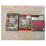 Grand Theft Auto Video Game Collection PS2/PS3 3 games Grand Theft Auto Video Game Collection PS2/PS3 3 games