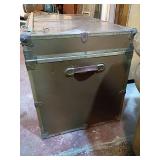 1940s Military Style Storage Trunk large box 1940s Military Style Storage Trunk large box