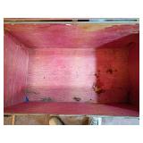 1940s Military Style Storage Trunk large box 1940s Military Style Storage Trunk large box