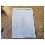 $114 53.1' H Tall Bathroom Storage Cabinet, 6-Door Linen Pantry White