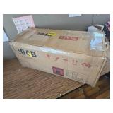 $114 53.1' H Tall Bathroom Storage Cabinet, 6-Door Linen Pantry White