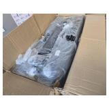 $90 Storage Racks - 2-Pack, 5-Tier Steel Shelving, 33.5x12.6x72, Black