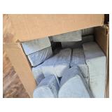 $150 YEFU 15pcs Modular Kids Play Couch for Toddler & Children, Grey