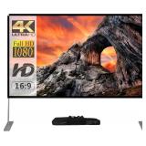 SKERELL Outdoor Projector Screen with Stand 100-Inch